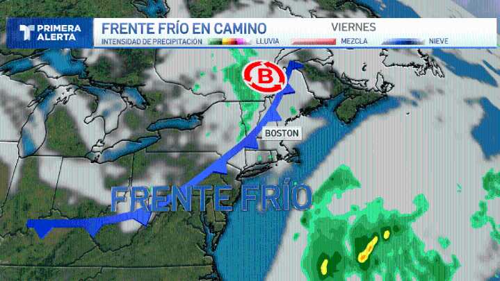 Pronóstico del tiempo en Massachusetts