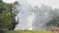 Smoke warning in Clayton area because of hay bale fire, controlled burn