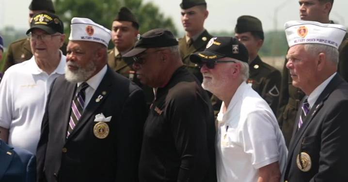 Purple Heart recipients honored at Virginia War Memorial ceremony