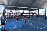 Participan 600 niñas y niños en la Ruta del Deporte en tu Barrio: Municipio