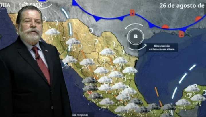 Lluvias muy fuertes e intensas con granizadas pegarán este martes a los siguientes estado