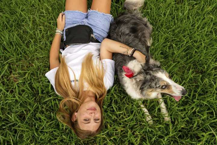 At some colleges, move-in day includes students' dogs and cats