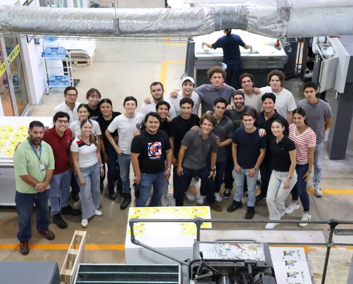 La Marista visita Uniprint