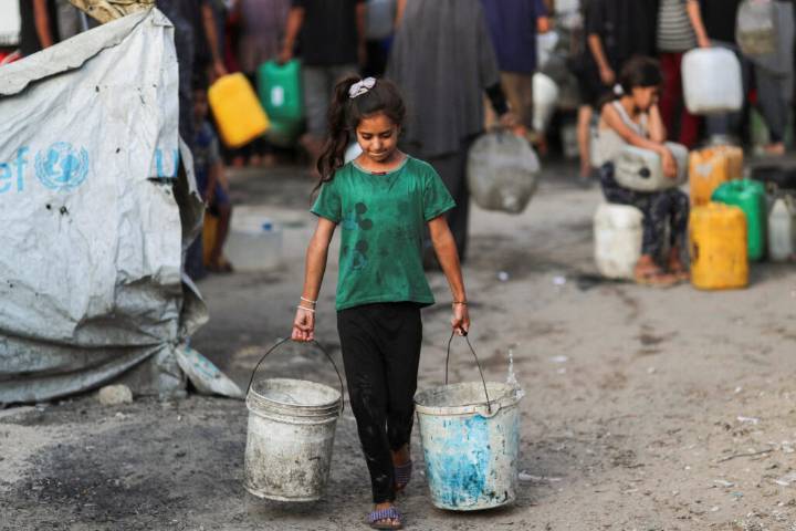 Terrible Thirst Hits Gaza With Polluted Aquifers and Broken Pipelines