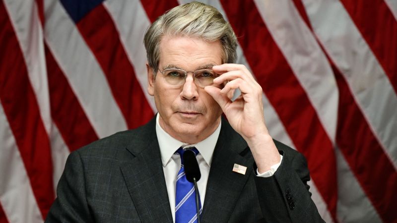 Tariff rebate checks aren’t a priority for the Trump administration, Bessent says