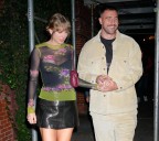 Every Time Taylor Swift and Travis Kelce Blushed Over Each Other in Public