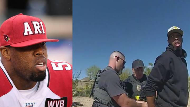 New video shows Terrell Suggs' arrest following Starbucks drive
