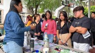 Estudiantes de Derechos y Ciencias Sociales participan en la Feria Ambiental de la UMSNH