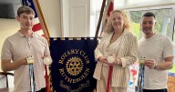 Rotary Club of Rutherglen welcome Olympic curling medallists