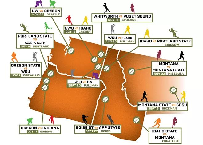 Follow this plan to experience some of the best football the region has to offer