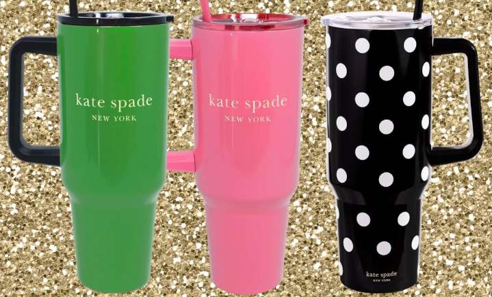 Kate Spade’s 40-ounce tumbler is a chic Stanley dupe shoppers love
