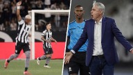 A un chileno le robaron la pelota tras el saque del medio: Mira el gol a los 14 segundos con que el Botafogo ganó en la Copa Libertadores