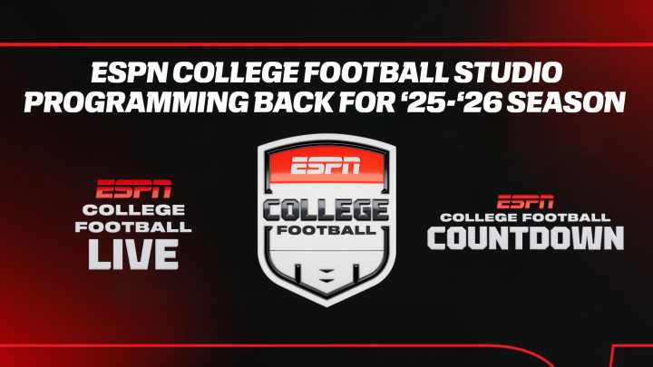 ESPN Welcomes Back Extensive College Football Studio Programming for 2025