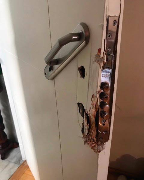 Hurtan en vivienda