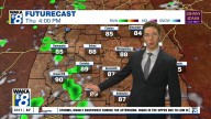 Sunshine, tolerable heat, low rain chances Friday and this weekend