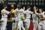 Athletics edge Mariners 2-1 in 10 innings as Seattle drops 3 back in AL West