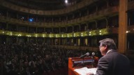 Con sorpresiva llegada del Presidente en medio de acto inaugural, arrancó el Conversatorio de la Jurisdicción Constitucional