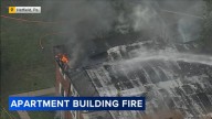 Families displaced after apartment building fire in Hatfield, Montgomery County