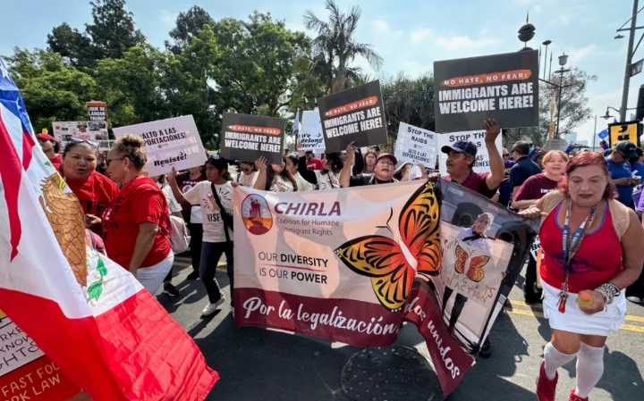 Realizan boicot de 24 horas contra corporaciones que colaboran con ICE