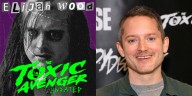 Elijah Wood Is Unrecognizable on His ‘Toxic Avenger’ Character Poster – See All 5 New Posters (Exclusive) | Elijah Wood, Exclusive, Jacob Tremblay, Kevin Bacon, Movies, Peter Dinklage, Taylour Paige, 