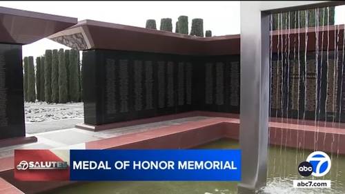 Special monument in Riverside honors veterans who have earned Medal of Honor for their service