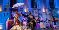 Montenegro, Guatemala, Polonia, Madrid y Almería muestran su Folclore en plena Feria