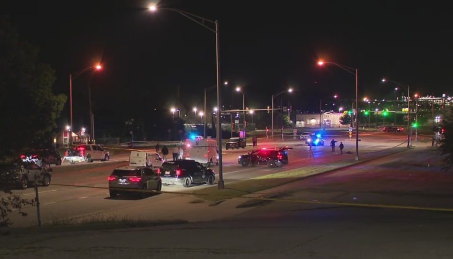 KCK police officer fighting for life after being hit during police chase