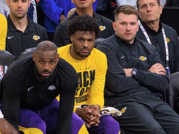 La buena noticia que podría recibir Bronny James en Los Angeles Lakers