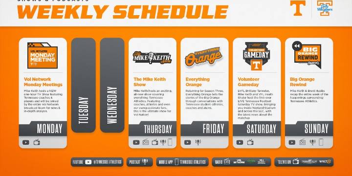 ‘More content’ coming to WSMV as Tennessee Athletics, Vol Network announce new fall programming