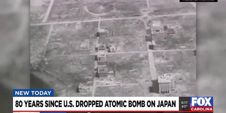 80 years since U.S. dropped atomic bomb on Japan