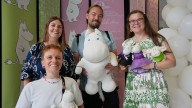 Fans celebrate the 80th birthday of the Moomins, Finland's most lovable literary cartoon family