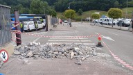 Susto en la terminal de autobuses de Cangas de Onís