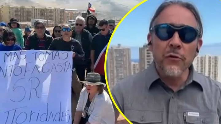 Vecinos se organizan para evitar tomas en Antofagasta: "Nosotros tenemos dividendos y otros se adueñan de terrenos sin pagar"