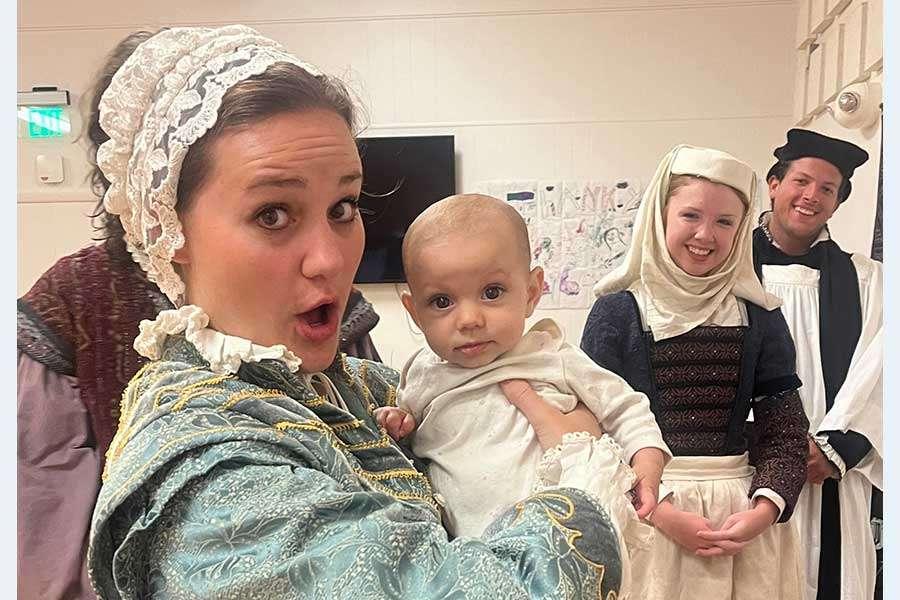 The Outer Banks Voice -   Two nights to celebrate the birth Virginia Dare at The Lost Colony