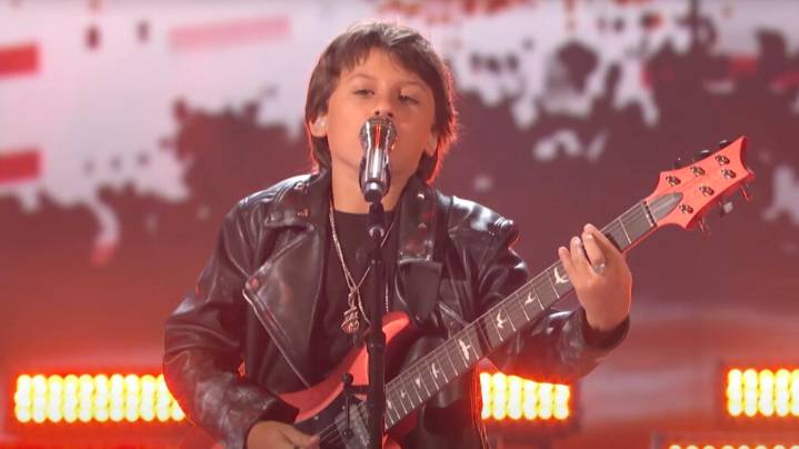 'AGT:' 10-Year-Old NYC Kid Wows Judges With 'I Love Rock 'n' Roll'