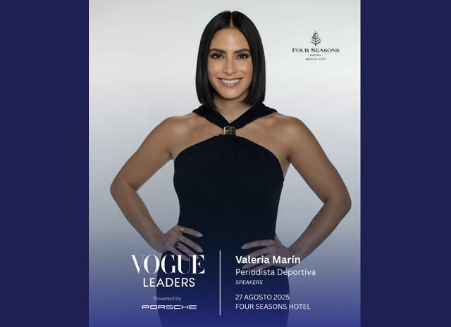 La revista VOGUE reconoce a Valeria Marín como «Vogue Leaders»