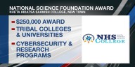 NHS College in New Town to receive funding for cybersecurity and research programs