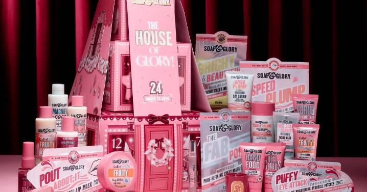 Soap and Glory's advent calendar returns with £92 worth of beauty products, a real steal