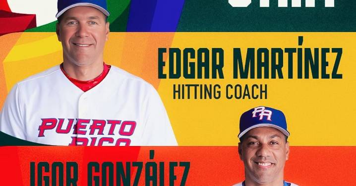 FBPR nombra a Edgar Martínez e “Igor” González como ‘coaches’ de bateo para el Clásico Mundial de Béisbol 2026