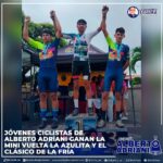 Jóvenes ciclistas de Alberto Adriano ganan mini vuelta La Azulita y Clásico de La Fría