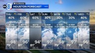 Houston weather: Tropical low brings scattered downpours to Houston Friday and Saturday