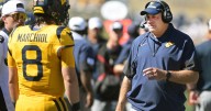 Marchiol and White shine, West Virginia beats Robert Morris 45-3 in Rich Rodriguez's coaching return