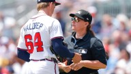 WATCH: Jen Pawol makes MLB history as first female umpire to work a regular