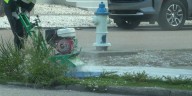 Sidewalk art removal continues in Sarasota