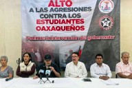 Exigen alto a la represión  contra estudiantes oaxaqueños