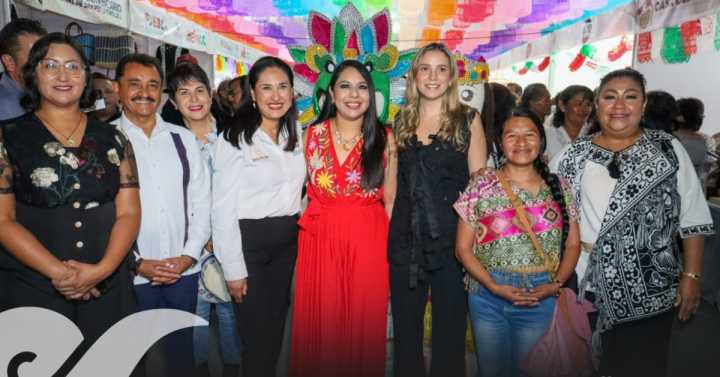 Ante más de 50 mil personas inaugura Tonantzin Fernández Feria de San Pedro Cholula 2025