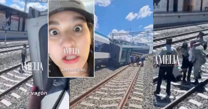 Pasajera del Tren Maya narra cómo fue el accidente en tramo Mérida-Cancún; la despertó el impacto (VIDEO)