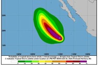 Tormenta tropical Juliette podría convertirse en huracán este martes