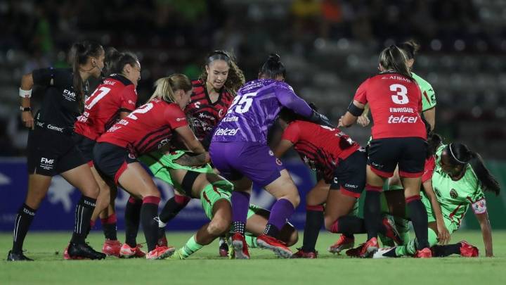 Liga MX Femenil: Miah Zuazua y Natividad Martínez, expulsadas por pelea en el Juárez vs. Tijuana