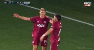 Gol de Rodrigo Castillo hoy en el River vs. Lanús por Liga Profesional Argentina 